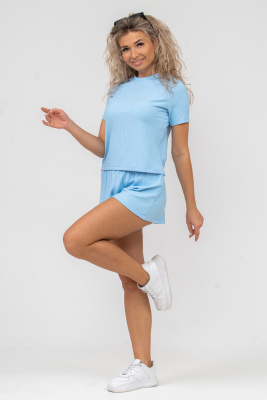 Костюм 36643 голубой