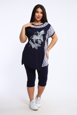 Костюм женский КБЖЖ0020Б2 синий